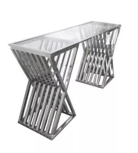 Payaa Console tafel Springfield 150x42x75cm met helder glas (115480)