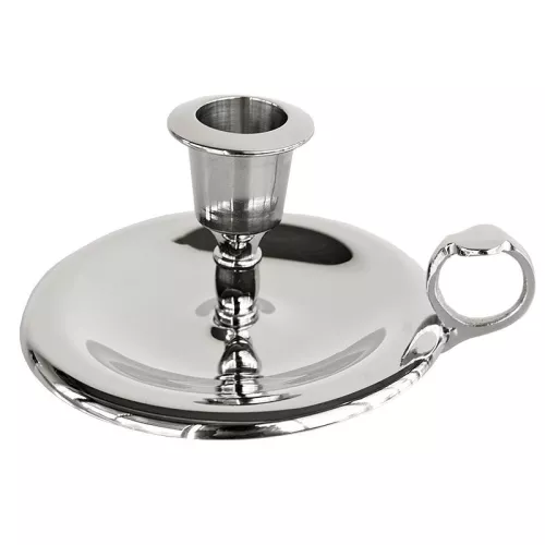 Payaa Kandelaar 13x6x11cm met houder zilverkleurig (108873)