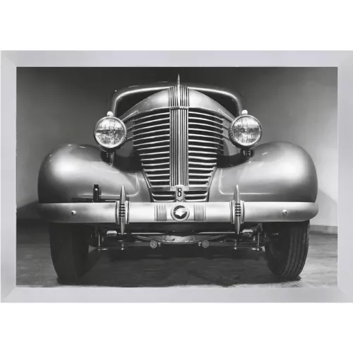 Voorgrille van 1938 Pontiac 150x100x3cm
