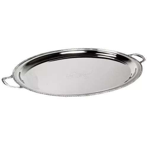 Dienblad 61x36x4cm Ovaal met Handvat