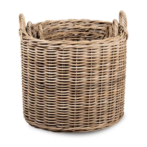 Payaa Rieten Mand Rond (set van 3) (8052013)